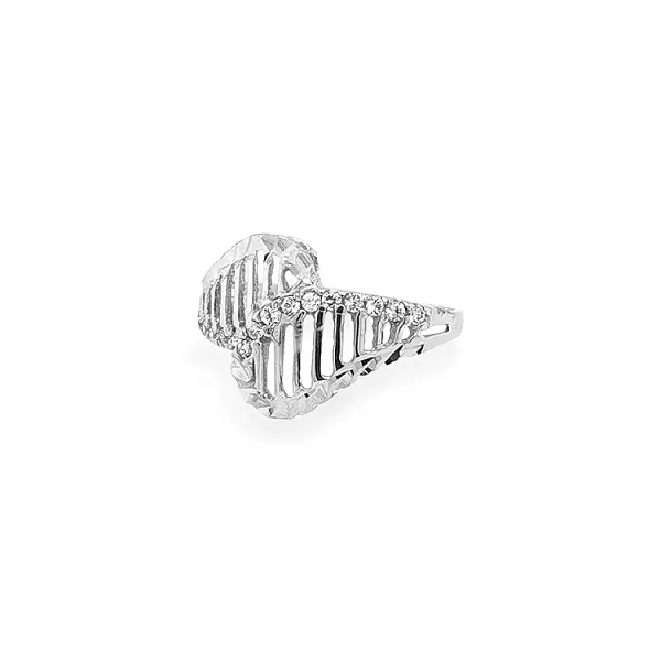 Goldring mit Zirkonen