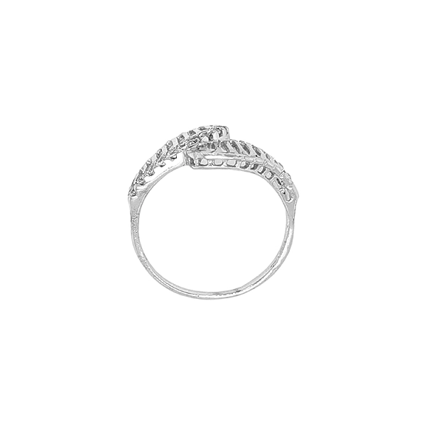 Goldring mit Zirkonen
