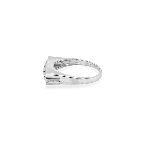Goldring mit Zirkonen