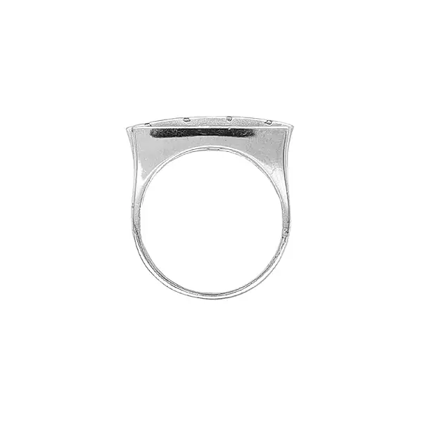 Goldring mit Zirkonen