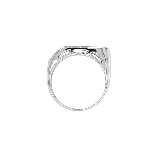 Goldring mit Zirkonen
