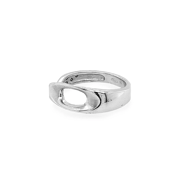 Goldring mit Zirkonen