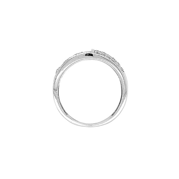 Goldring mit Zirkonen