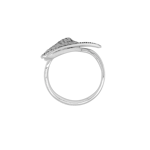 Goldring mit Zirkonen