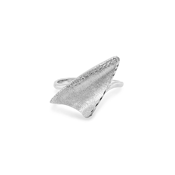 Goldring mit Zirkonen