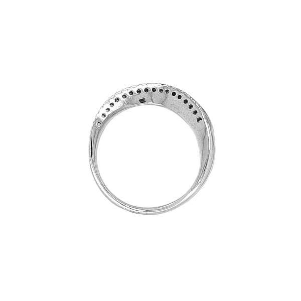 Goldring mit Zirkonen