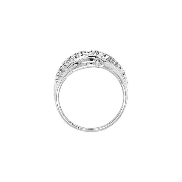 Goldring mit Zirkonen