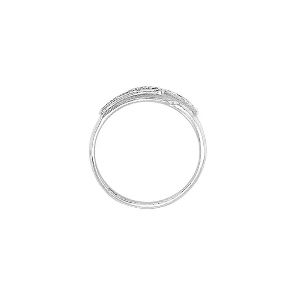 Goldring mit Zirkonen