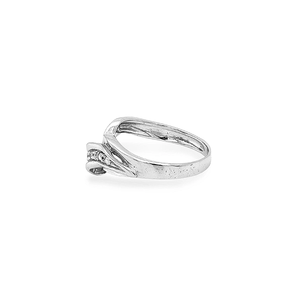 Goldring mit Zirkonen