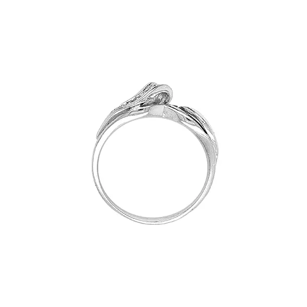 Goldring mit Zirkonen