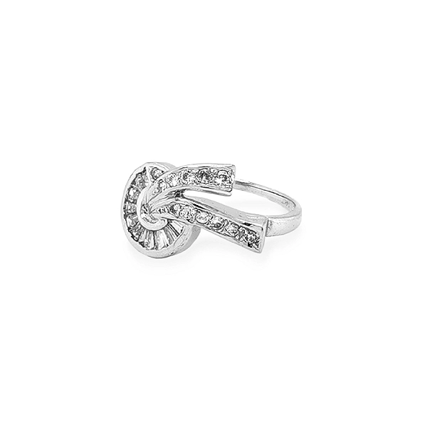 Goldring mit Zirkonen
