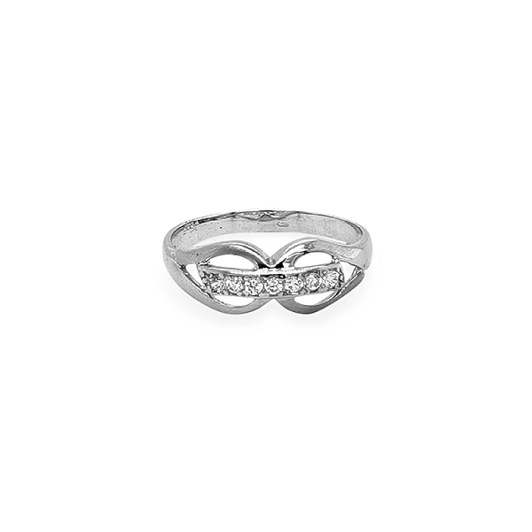 Goldring mit Zirkonen