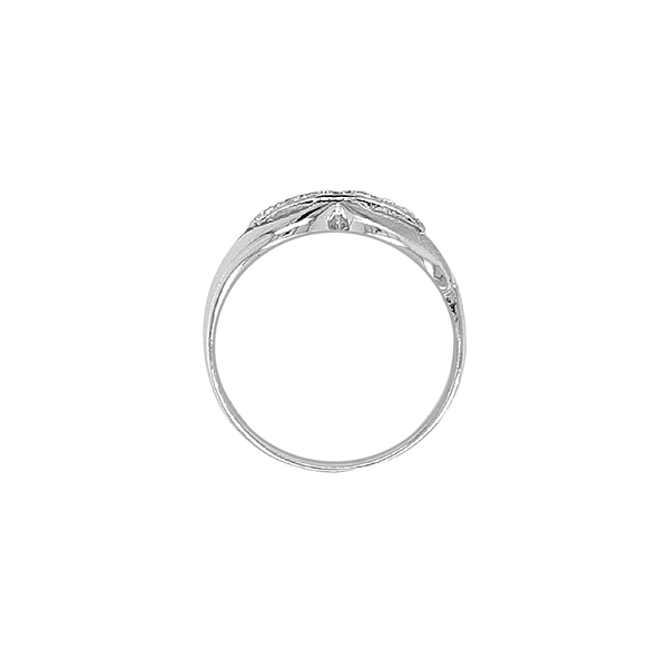 Goldring mit Zirkonen