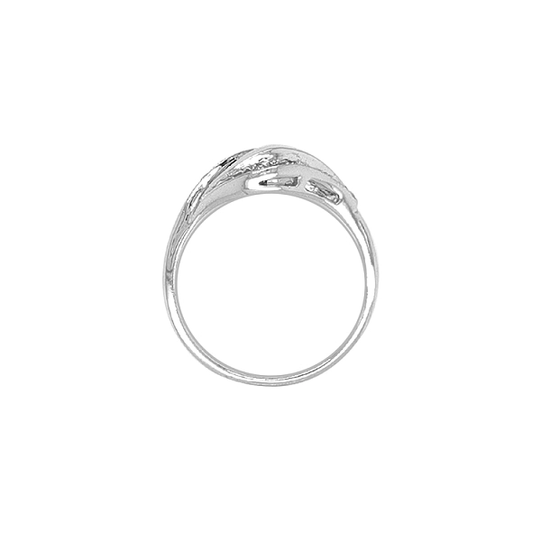Goldring mit Zirkonen