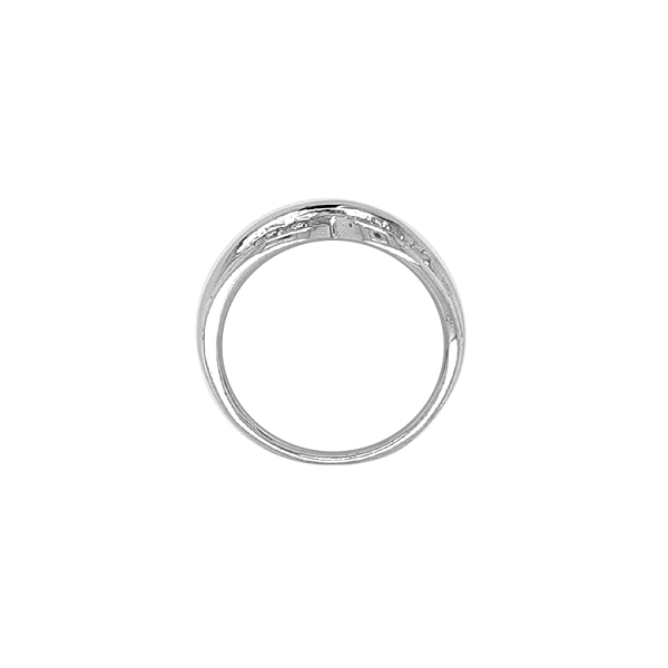 Goldring mit Zirkonen