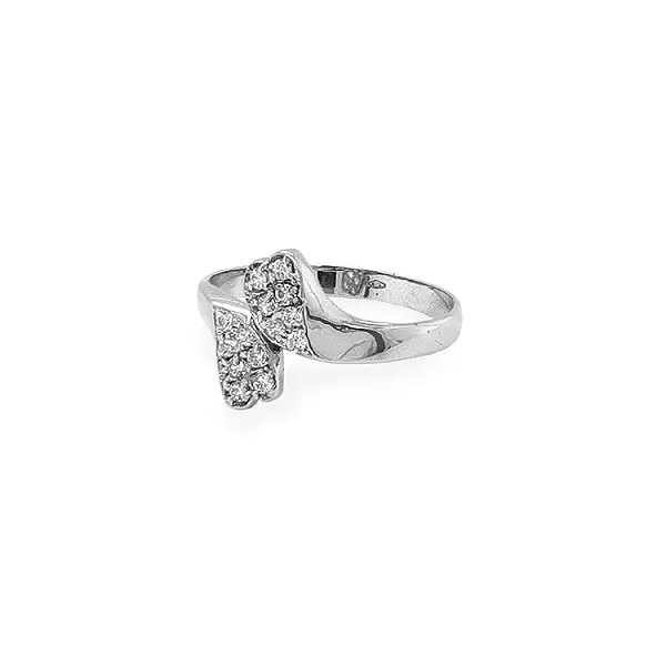 Goldring mit Zirkonen