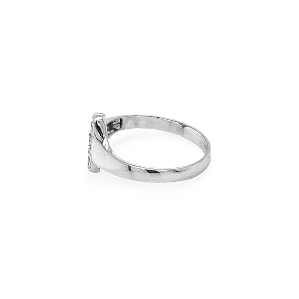 Goldring mit Zirkonen