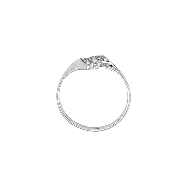 Goldring mit Zirkonen