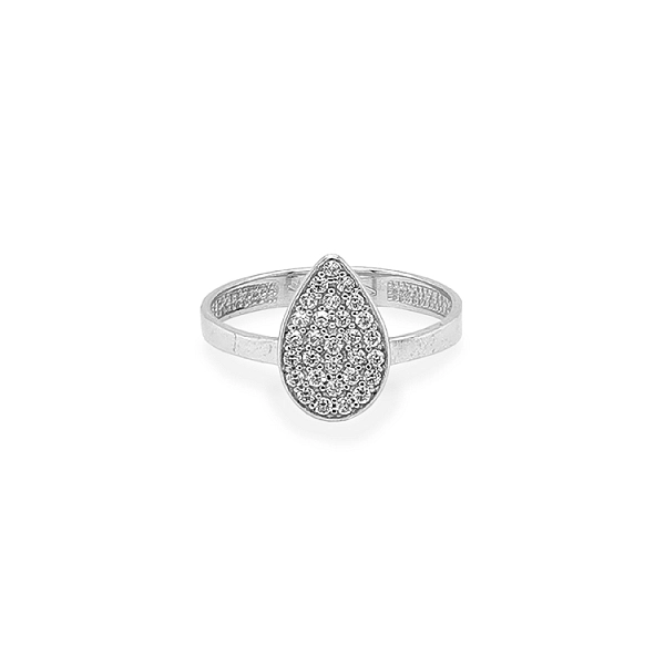 Goldring mit Zirkonen