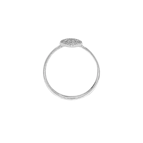 Goldring mit Zirkonen
