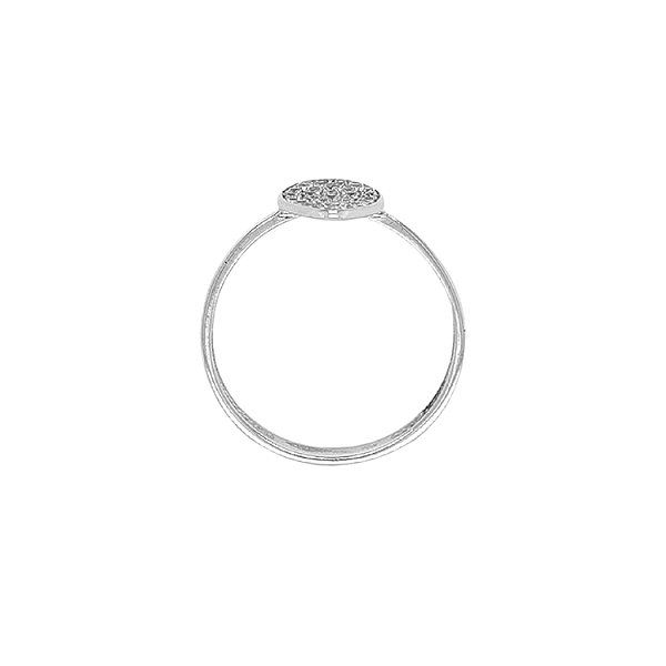 Goldring mit Zirkonen