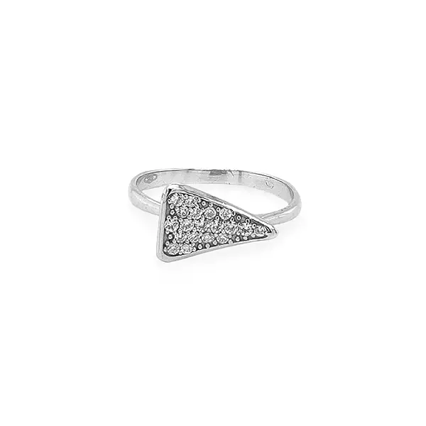 Goldring mit Zirkonen