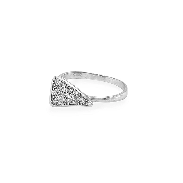 Goldring mit Zirkonen
