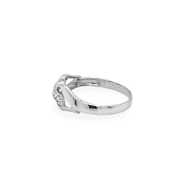 Goldring mit Zirkonen