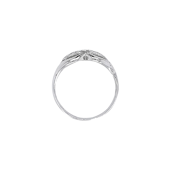 Goldring mit Zirkonen