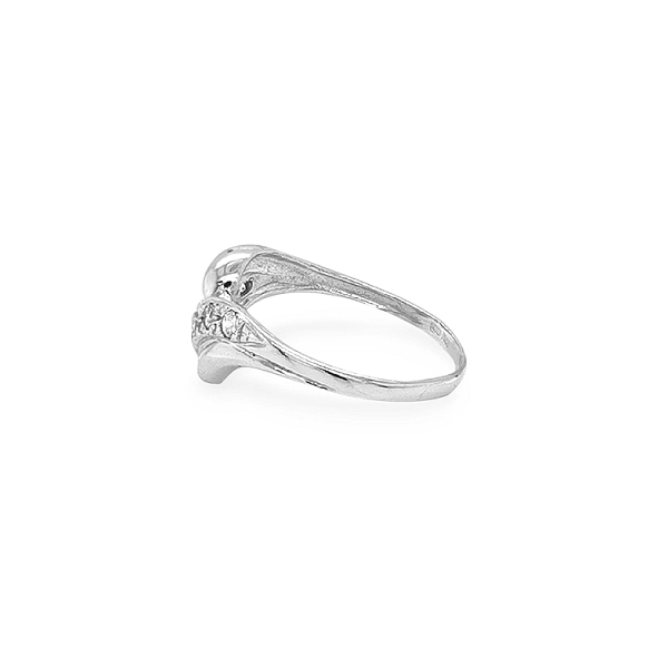 Goldring mit Zirkonen