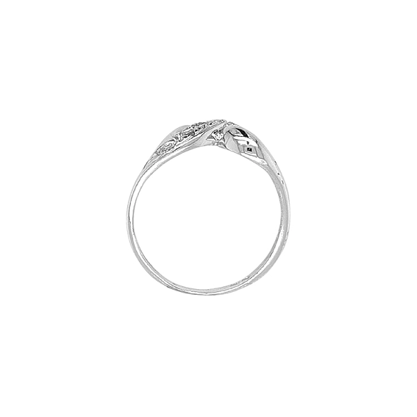Goldring mit Zirkonen