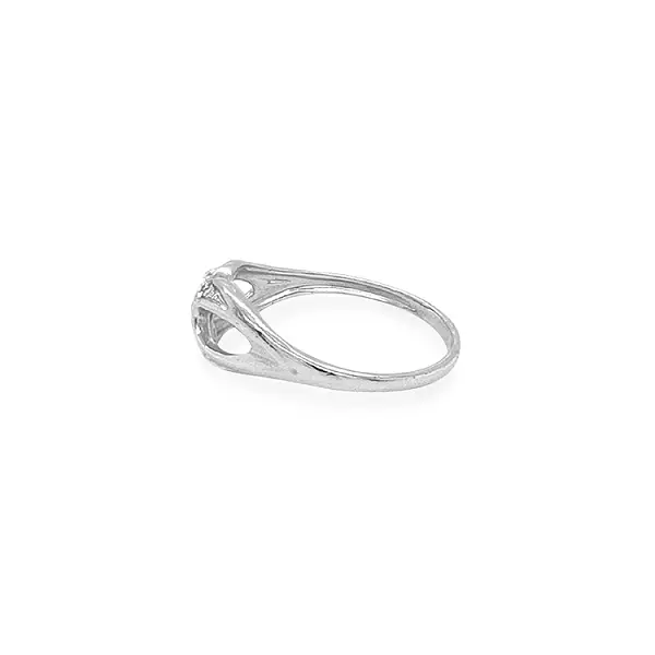 Goldring mit Zirkonen