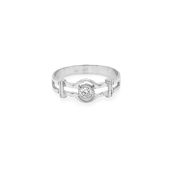 Goldring mit Zirkon