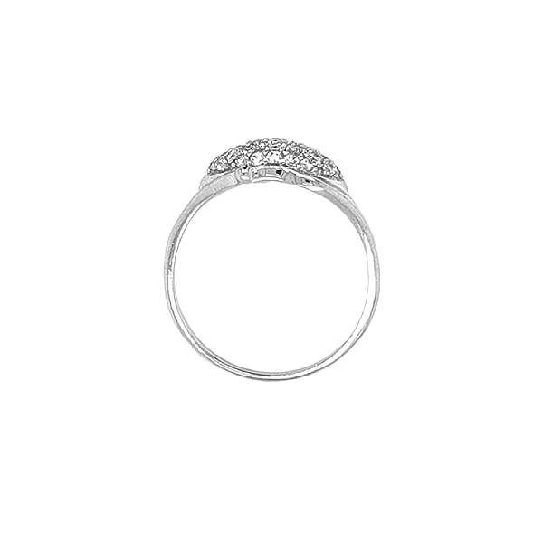 Goldring mit Zirkonen