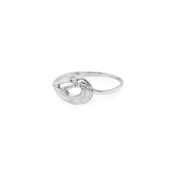 Goldring mit Zirkonen