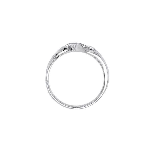 Goldring mit Zirkonen