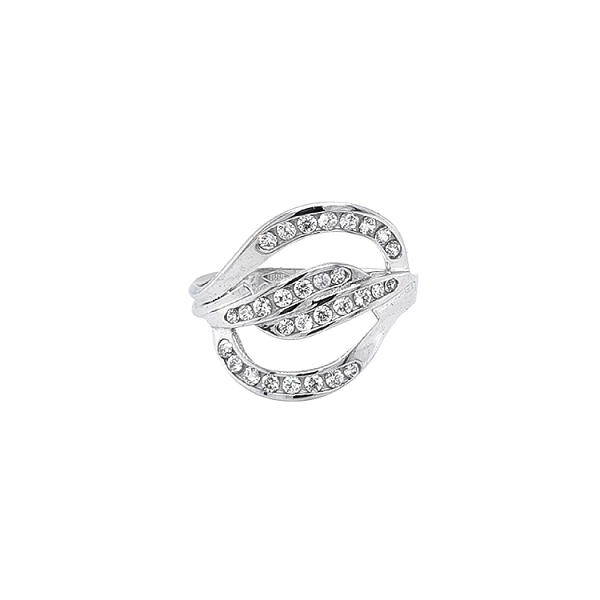 Goldring mit Zirkonen