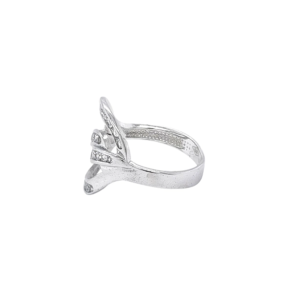 Goldring mit Zirkonen