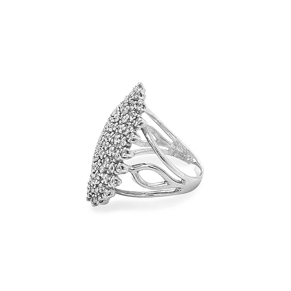 Goldring mit Zirkonen