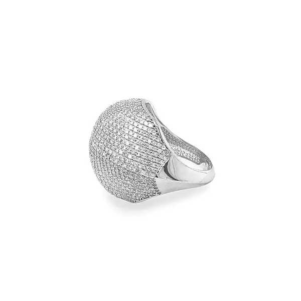 Goldring mit Zirkonen