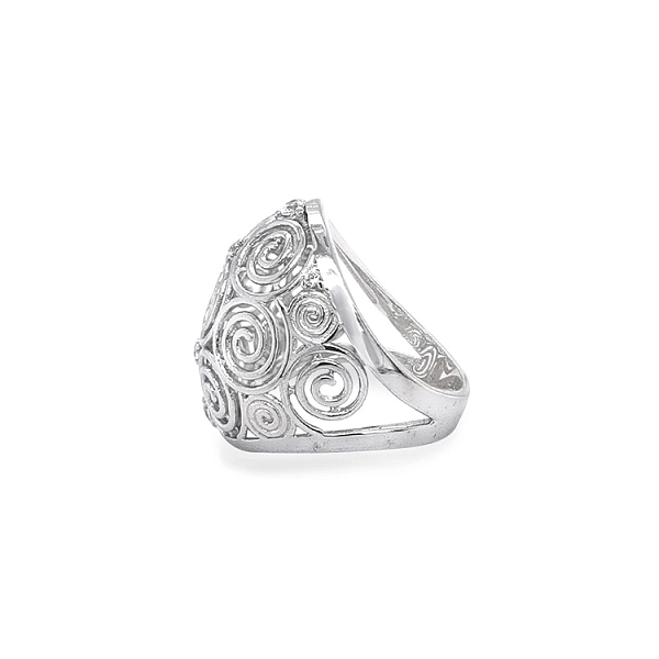Goldring mit Zirkonen