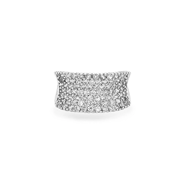 Goldring mit Zirkonen