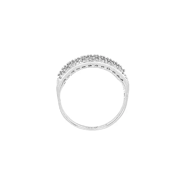 Goldring mit Zirkonen