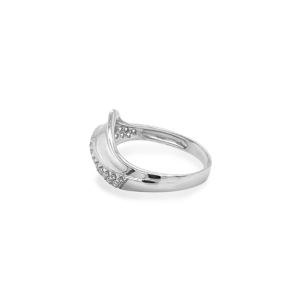 Goldring mit Zirkonen