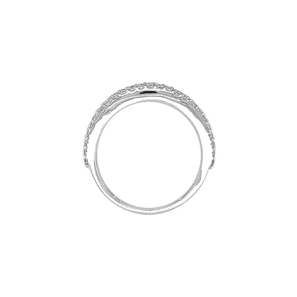 Goldring mit Zirkonen