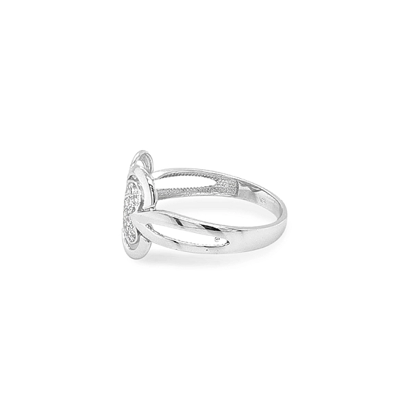 Goldring mit Zirkonen