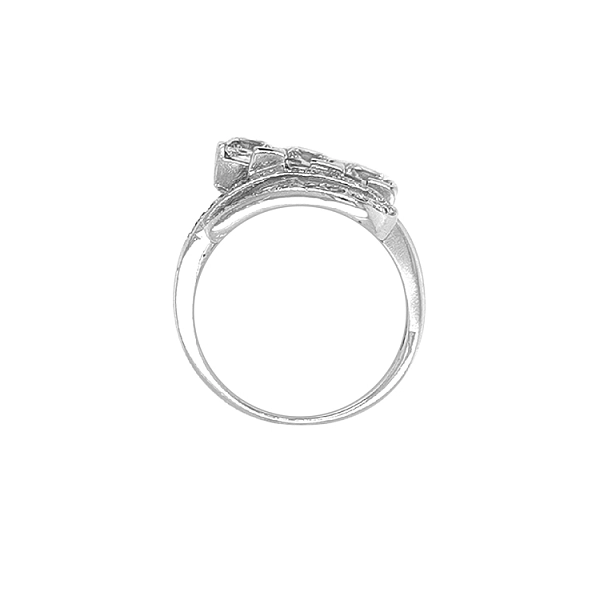 Goldring mit Zirkonen