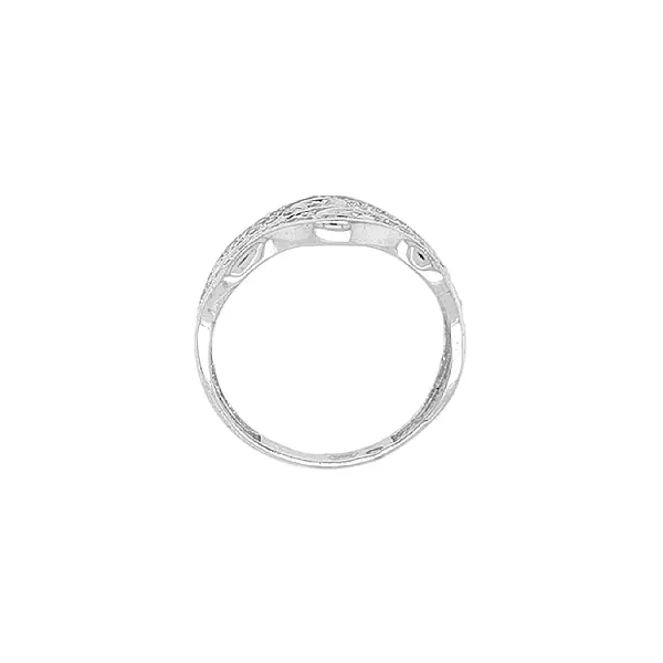 Goldring mit Zirkonen