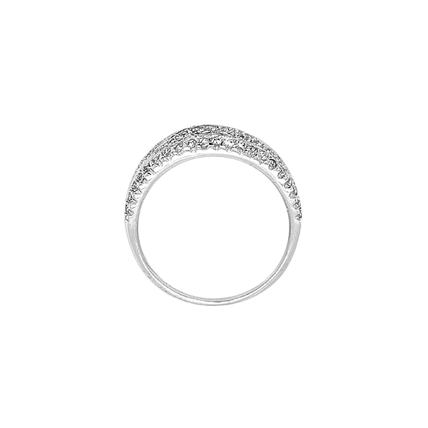 Goldring mit Zirkonen