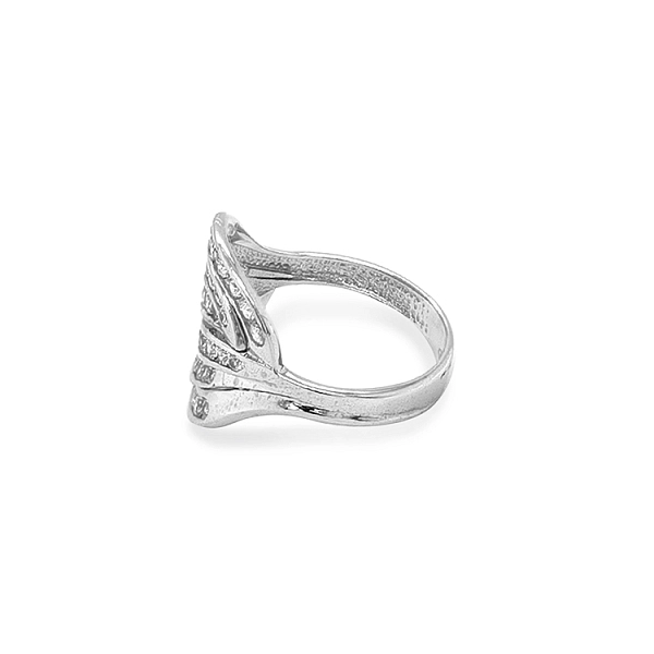 Goldring mit Zirkonen
